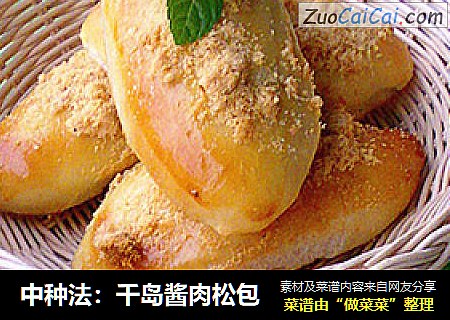 中种法：千岛酱肉松包