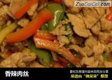 香辣肉丝