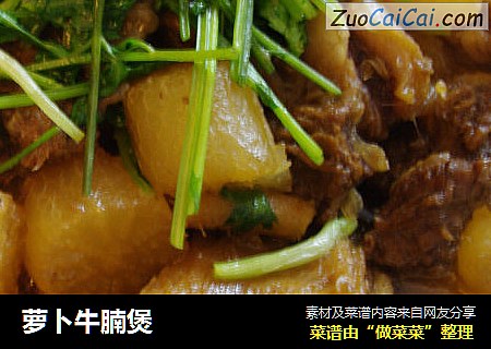 萝卜牛腩煲