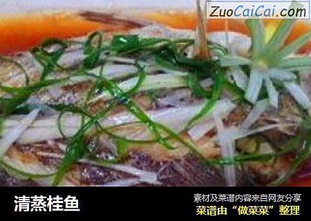 清蒸桂鱼
