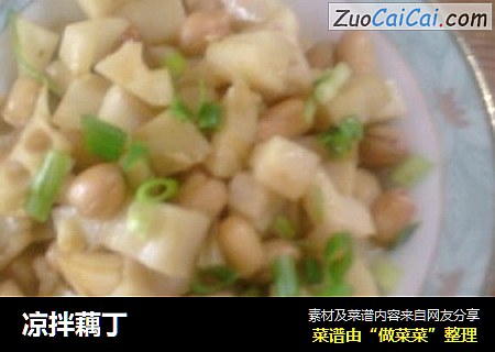 凉拌藕丁