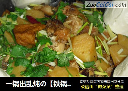 一锅出乱炖の【铁锅炖鱼】