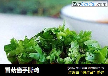 香菇酱手撕鸡