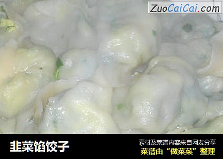 韭菜馅饺子