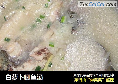 白萝卜鲫鱼汤