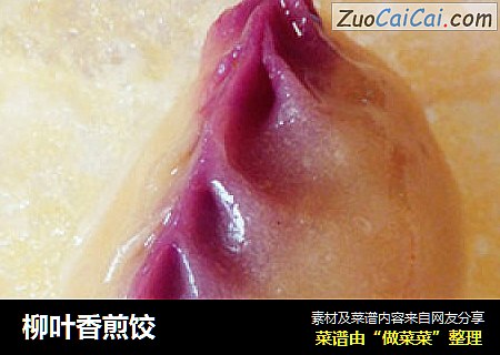 柳叶香煎饺