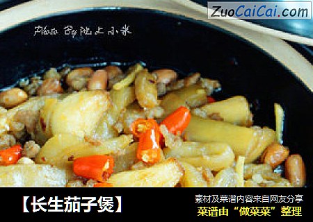 【长生茄子煲】