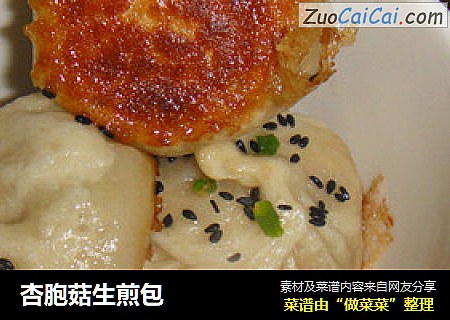杏胞菇生煎包