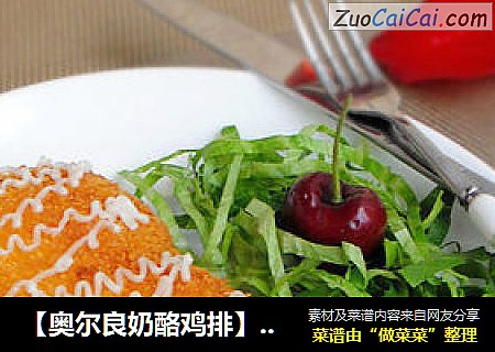 【奥尔良奶酪鸡排】--- 美味的鸡排不再单一