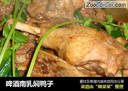 啤酒南乳焖鸭子