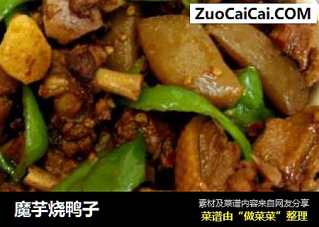 魔芋烧鸭子