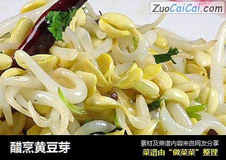 醋烹黄豆芽