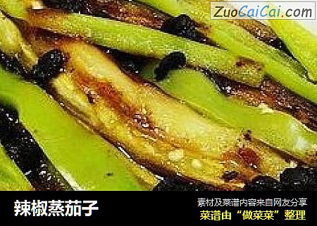 辣椒蒸茄子