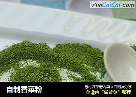 自制香菜粉