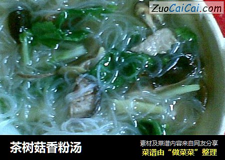茶树菇香粉汤