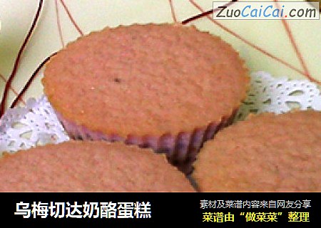 乌梅切达奶酪蛋糕