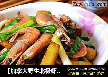 【加拿大野生北极虾】土豆炒虾