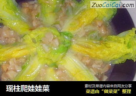 瑶柱爬娃娃菜