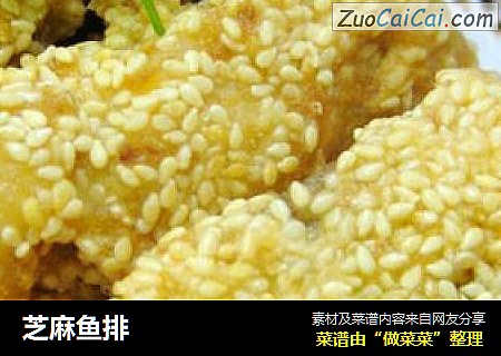 芝麻鱼排