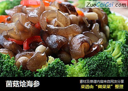 菌菇烩海参