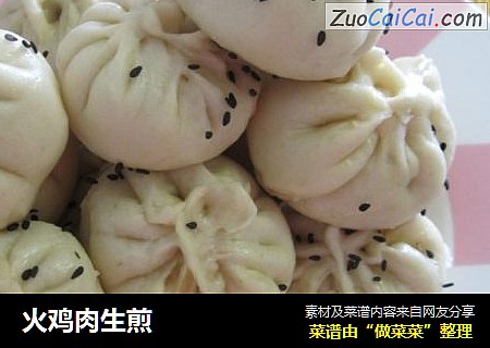 火鸡肉生煎