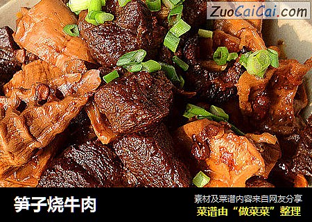 笋子烧牛肉