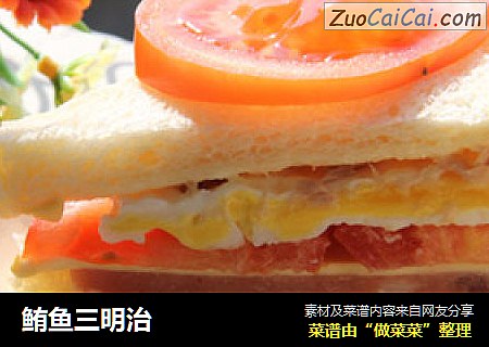 鲔鱼三明治