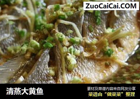 清蒸大黄鱼