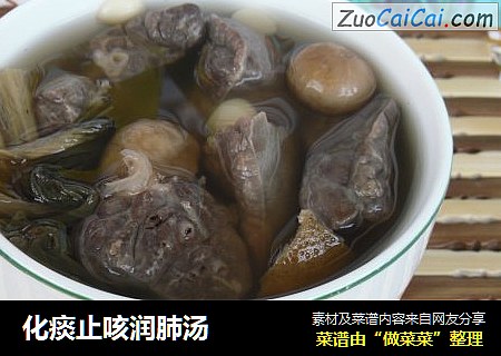化痰止咳润肺汤