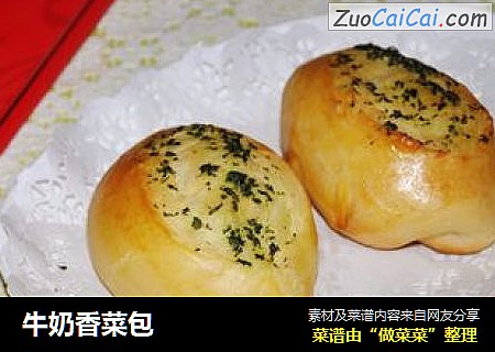 牛奶香菜包