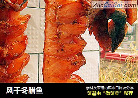 风干冬腊鱼