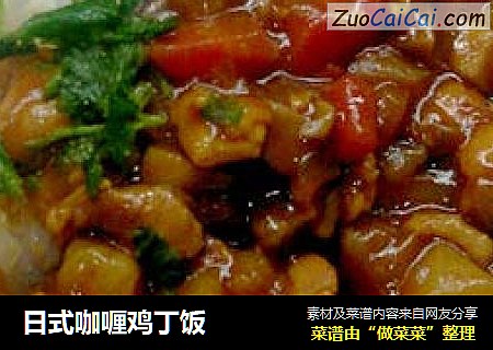 日式咖喱鸡丁饭