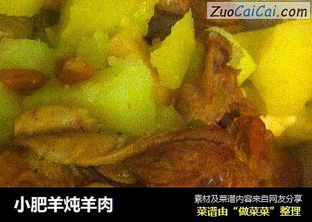 小肥羊炖羊肉