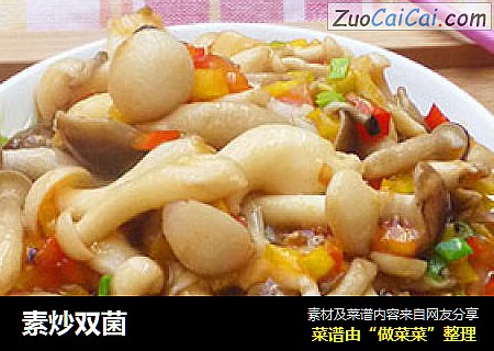 素炒双菌