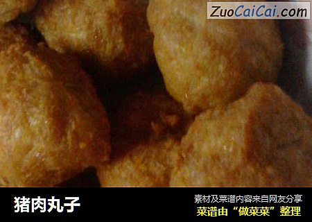猪肉丸子