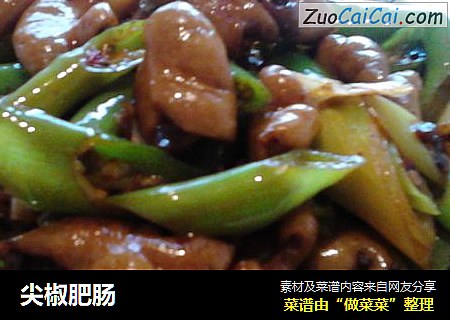 尖椒肥肠