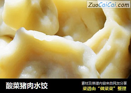 酸菜猪肉水饺