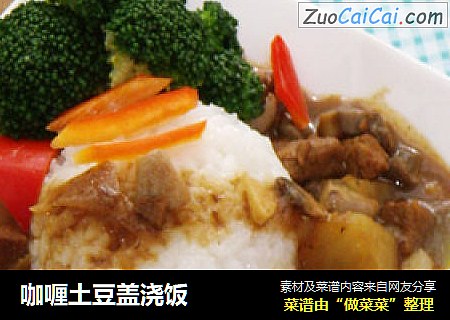 咖喱土豆盖浇饭