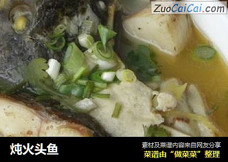 炖火头鱼