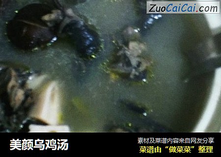 美颜乌鸡汤