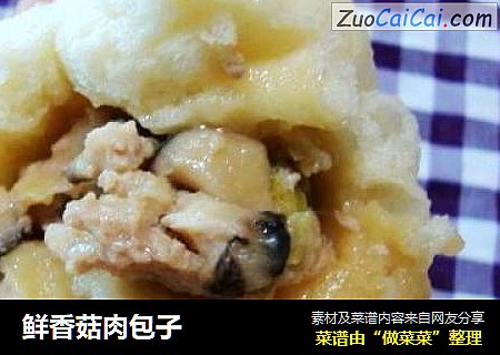 鲜香菇肉包子