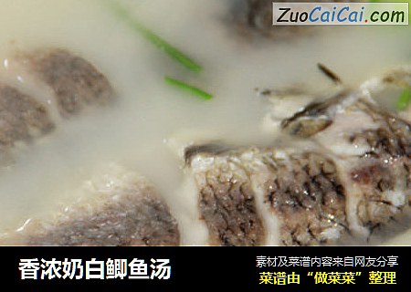 香浓奶白鲫鱼汤