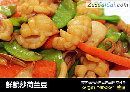 鲜鱿炒荷兰豆
