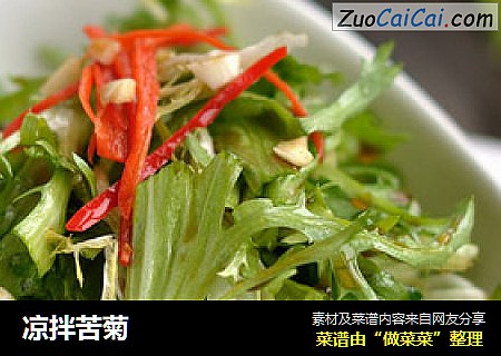 凉拌苦菊