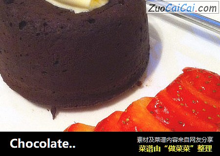 Chocolate Fondant 岩浆巧克力蛋糕