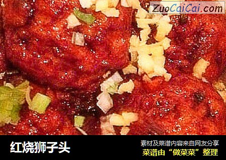 红烧狮子头