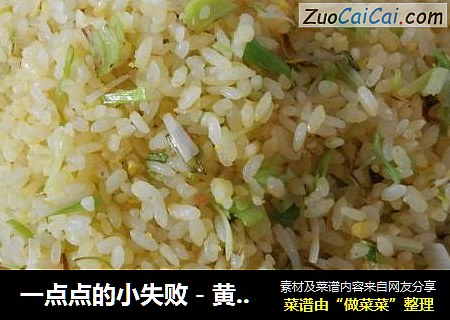 一点点的小失败－黄金蛋炒饭
