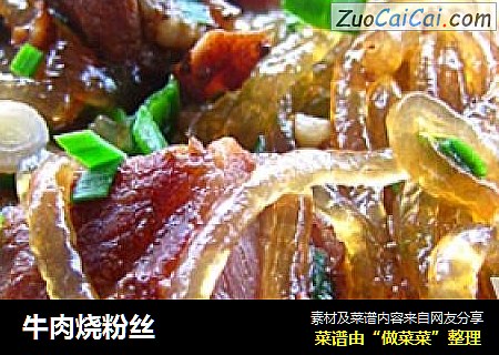 牛肉烧粉丝