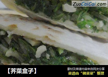 【荠菜盒子】