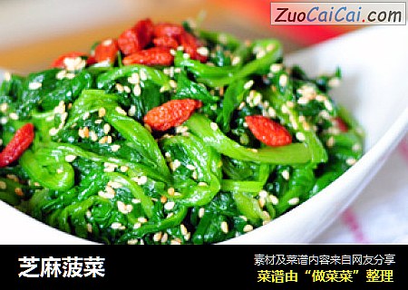 芝麻菠菜
